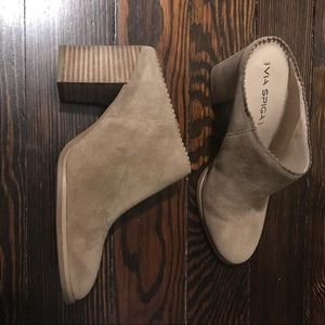 Via Spiga Sophia Suede Mule Size 9